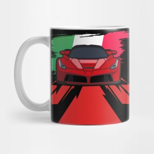 Germany car Flag Italia Mug